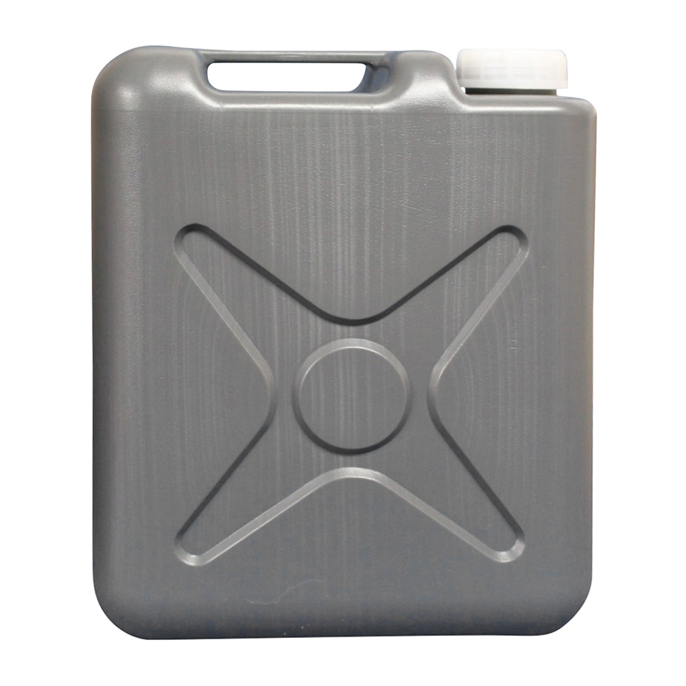 ポリ角容器グレー（ノズル付）画像