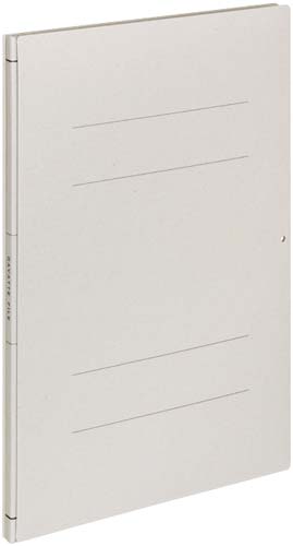 ガバットファイル（間伐材使用）　Ａ４縦　灰　１０冊画像