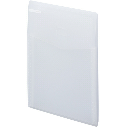 soeru ｽﾘﾑﾄﾞｷｭﾒﾝﾄﾌｧｲﾙ(ﾀﾃ型) A4 5ﾎﾟｹｯﾄ ﾌﾛｽﾄｸﾘﾔｰ 1冊画像