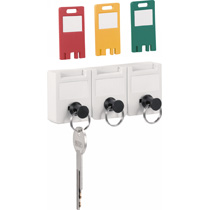 ｷｰﾄﾚｰｻｰ ｷｰﾊﾝｶﾞｰ (3連) W97×D33×H43mm 1個画像