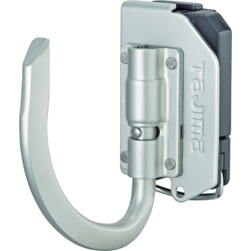 着脱式工具ﾎﾙﾀﾞｰｱﾙﾐ Jﾌｯｸ 折りたたみ 1個画像