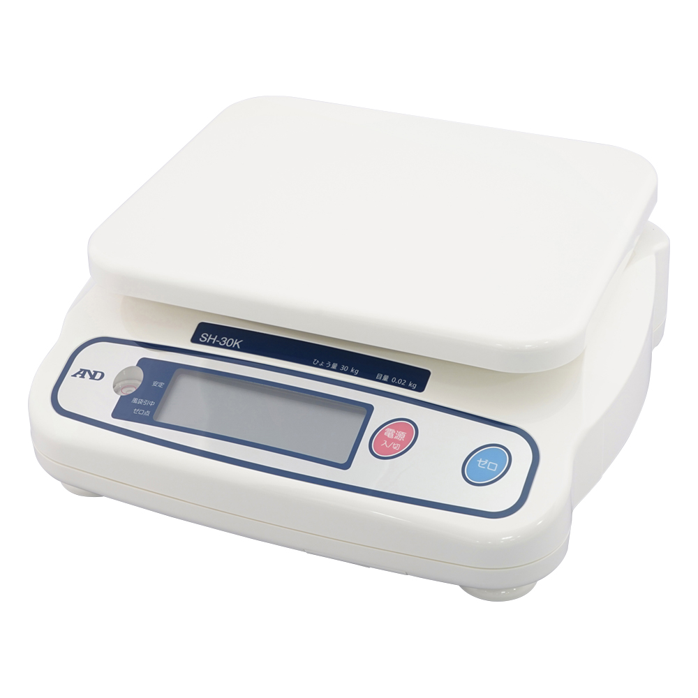 デジタルはかり SHシリーズ ひょう量:30kg 最小表示:0.02kg画像