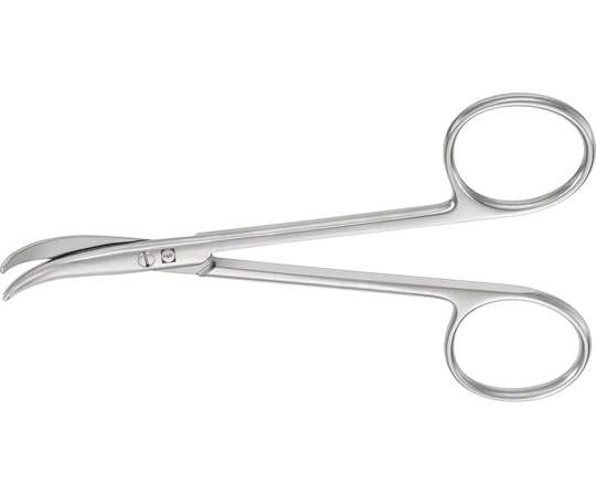 切開剪刀 フォモン 反 全長115mm画像