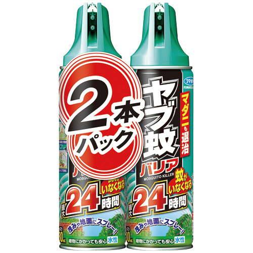 ﾔﾌﾞ蚊ﾊﾞﾘｱ24時間 480mL/本 1ﾊﾟｯｸ(2本)画像