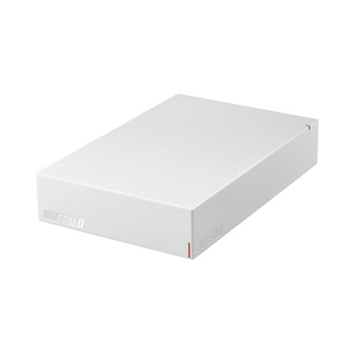 ＵＳＢ３．２対応外付けＨＤＤホワイト　２ＴＢ画像