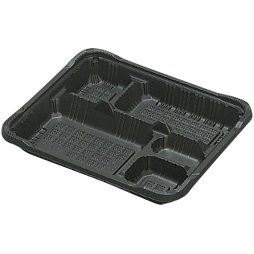 憩いＲＰー４ー２Ｈ黒Ｅ本体耐熱弁当容器５０枚×１２