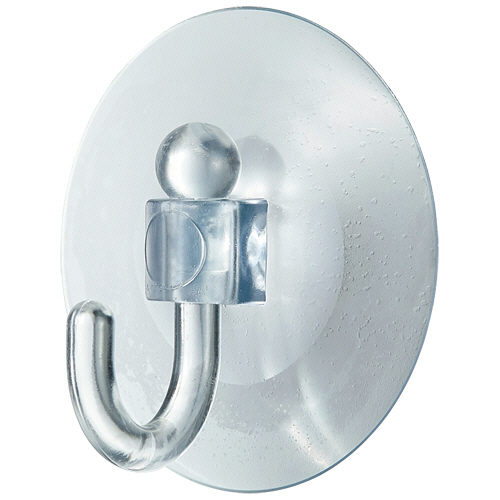 ｽｲﾝｸﾞ吸盤ﾌｯｸ 耐荷重2kg 1ﾊﾟｯｸ(2個)画像