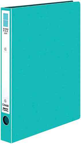 リングファイル＜ＥＲ＞青緑Ａ４縦背幅３９ｍｍ　５冊画像