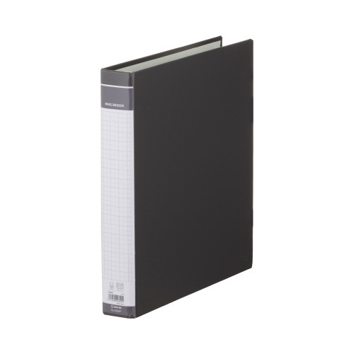 リングバインダーＢＦ黒Ａ４縦背幅５１ｍｍ１０冊画像