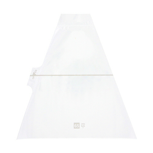 ｻﾝﾄﾞｲｯﾁ袋 横開き 65 ﾗｲﾝ白 1ｾｯﾄ(1000枚:100枚×10ﾊﾟｯｸ)画像