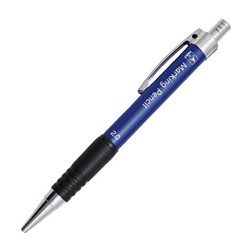 ﾉｯｸ式鉛筆 青 1本画像