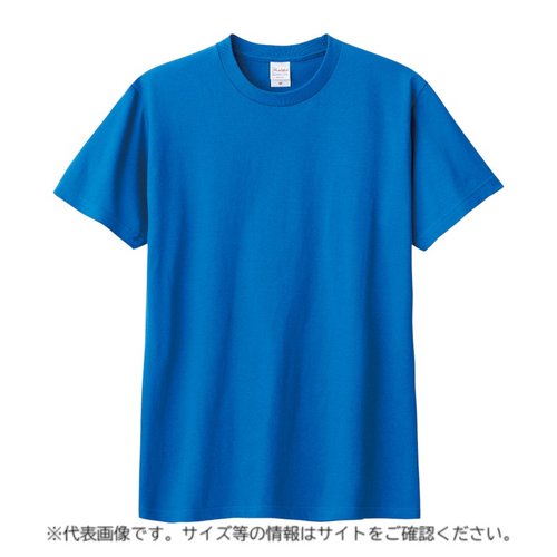 ☆E_Tシャツ 12243 ヘビーウエイトTシャツ ミディアムブルー L P・O・Pプロダクツ
