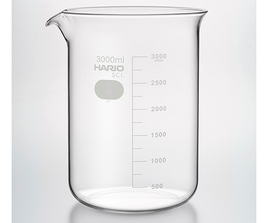 ビーカー　3000mL　4個入画像
