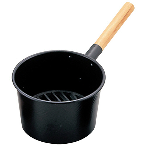 鉄 木柄 火起し 21cm 1個