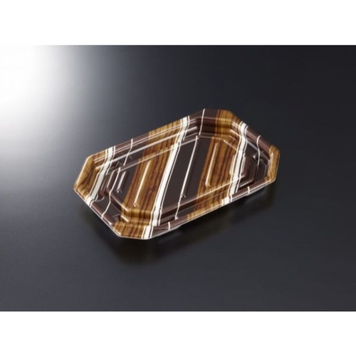 中央化学 軽食容器 TP デリグー 22-15 バウムBR 本体画像