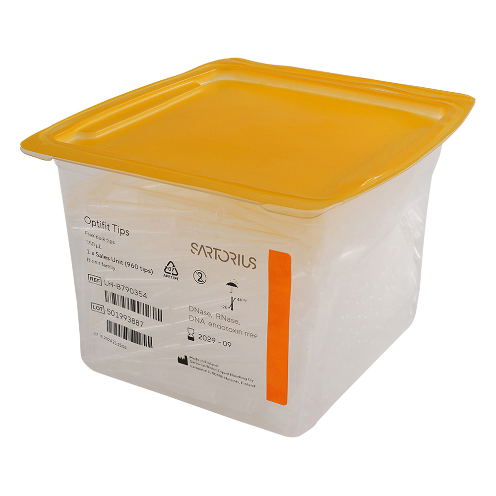 FlexiBμLk 350μL バルクチップ 960本入り 未滅菌画像