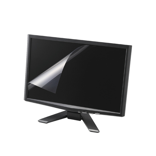 ブルーライトカット液晶保護フィルム　自己吸着タイプ　24.0インチワイド用　1枚