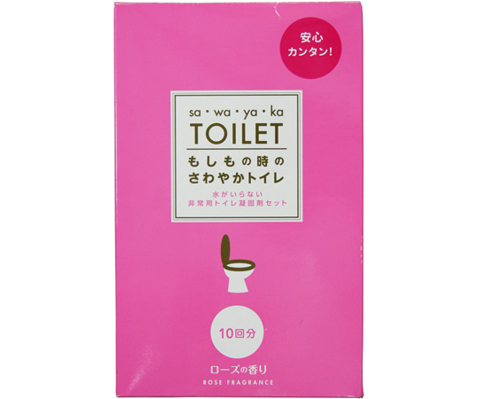 もしもの時のさわやかトイレ　ローズの香り