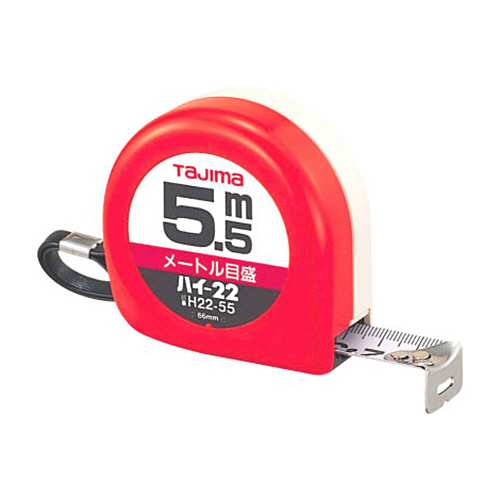 ﾊｲ-22 5.5m/ﾒｰﾄﾙ目盛/ﾌﾞﾘｽﾀｰ 1個画像