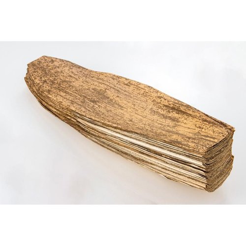 店舗資材 竹皮型抜 1kg(小) (先平切) 萬洋画像