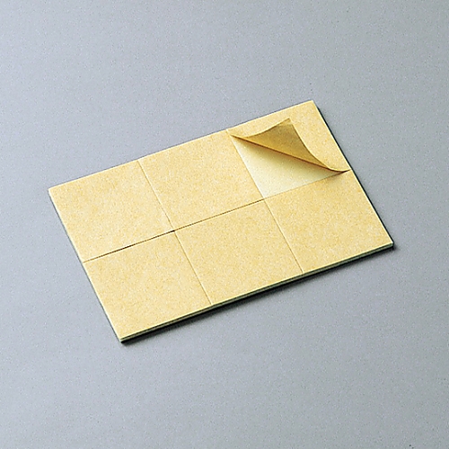 両面シートテープ WF-303 ポリウレタンフォーム 30mm角×2mm厚 1組（6枚入）画像