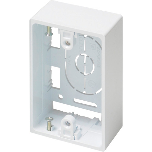 ﾆｭｰ･ｴﾌﾓｰﾙ付属品 露出ﾎﾞｯｸｽ 1個用 深型 ﾎﾜｲﾄ 1個画像