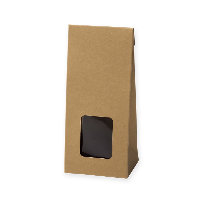 クラフトギフトＢＯＸ　窓付角底Ｓ