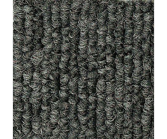 500x500x6mm タイルカーペット(ダークグレー/20枚) 整然と並べられたダークグレーのタイルカーペットが、全体的に均一な質感を呈している様子