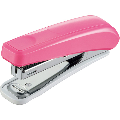 ｽﾃｰﾌﾟﾗ 楽ﾎｯﾁ 20枚とじ ﾋﾟﾝｸ 1個画像