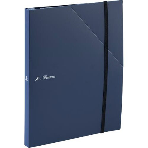 スタンドファイル　ネイビー×５画像