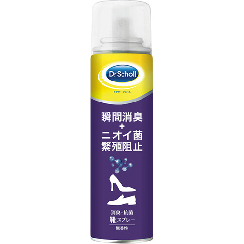 ﾄﾞｸﾀｰ･ｼｮｰﾙ 消臭･抗菌 靴ｽﾌﾟﾚｰ 無香性 150mL 1本