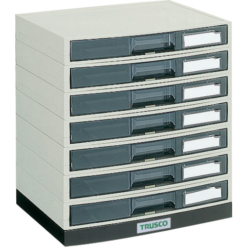 αﾚﾀｰｹｰｽ A4･積み重ねﾀｲﾌﾟ 横浅型7段 1台画像