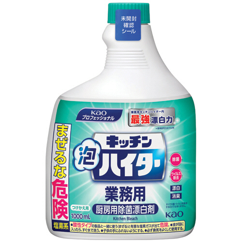 ｷｯﾁﾝ泡ﾊｲﾀｰ 業務用 つけかえ用 1000mL 1本画像