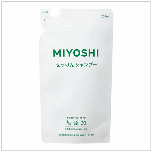 無添加 せっけんｼｬﾝﾌﾟｰ つめかえ用 300mL 1本画像