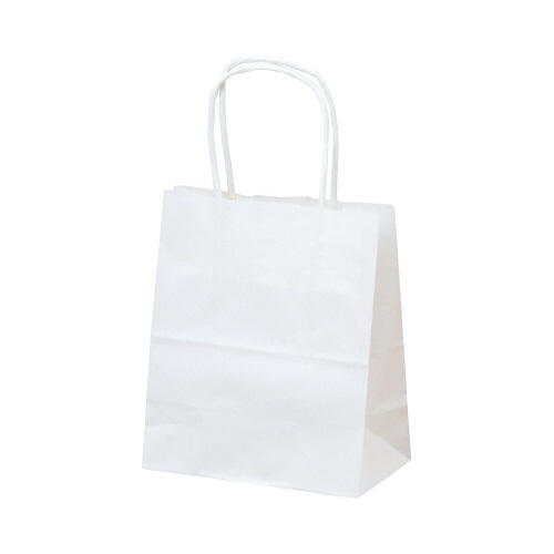 手提げバッグ　１０Ｐ白無地　特小画像