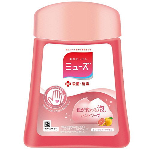 ﾐｭｰｽﾞ ﾉｰﾀｯﾁ泡ﾊﾝﾄﾞｿｰﾌﾟ ｸﾞﾚｰﾌﾟﾌﾙｰﾂ 詰替用 250ml 1ｾｯﾄ(12個)画像