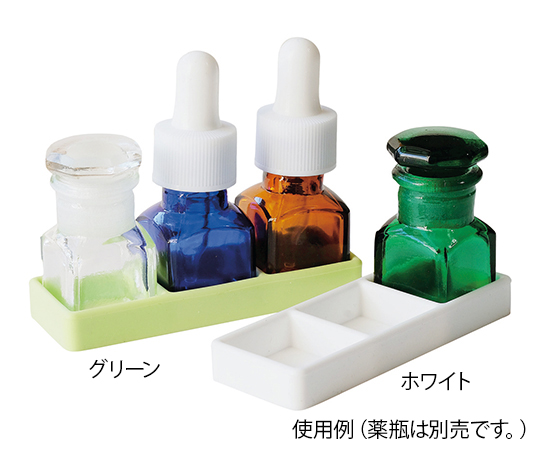 3本立てシリコンスタンド　グリーン画像
