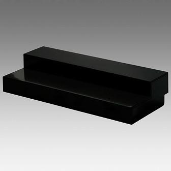 スライド式ひな段（2段） 黒画像