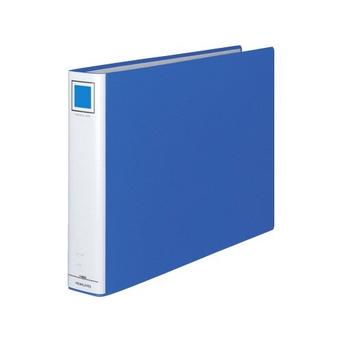 チューブファイル＜エコ＞青Ａ３横背幅６５ｍｍ画像