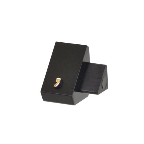 陳列備品 ニュープライスキューブ補充M用(20粒) 黒/金 カンマ 友屋 黒と金のコンビネーションで整然と並べられた補充用パーツセット