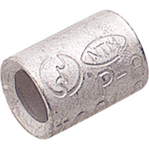 裸圧着ｽﾘｰﾌﾞ 重ね合せ用 全長8.5mm 1ﾊﾟｯｸ(30個)画像