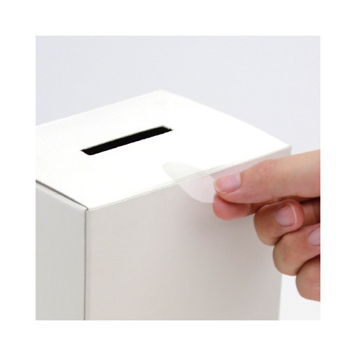 ギフトシール　楕円　透明　小画像