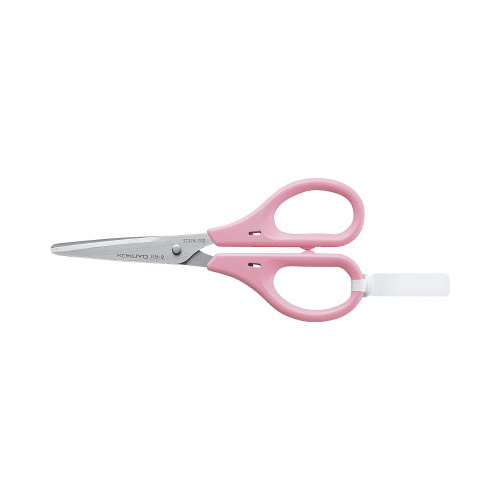 ハサミ　刃渡り４５ｍｍ　ピンク画像
