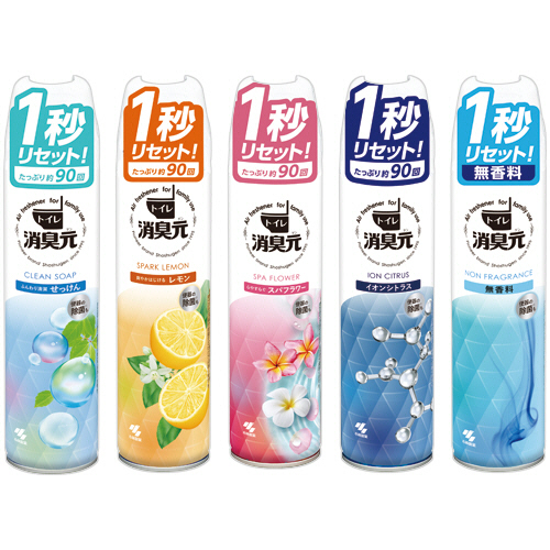 ﾄｲﾚの消臭元ｽﾌﾟﾚｰ ｱｿｰﾄﾊﾟｯｸ 1ﾊﾟｯｸ(5本)画像
