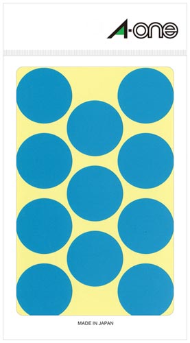 カラーラベル　丸型　３０ｍｍ径　空画像