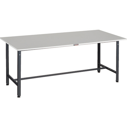 RAE2型作業台 天板 1800×900×H740mm 脚部:ﾀﾞｰｸｸﾞﾚｰ 1台画像