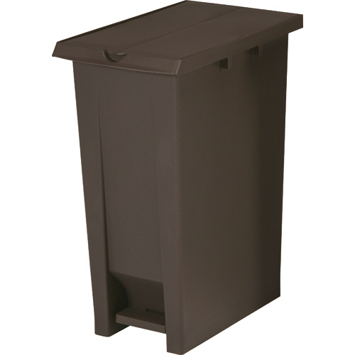 ﾀﾞｽﾄﾎﾞｯｸｽ ﾍﾟﾀﾞﾙ式2枚ﾌﾀ 70L ﾌﾞﾗｳﾝ 1個画像