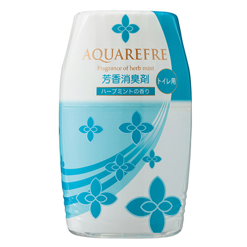 ｱｸｱﾘﾌﾚ 芳香消臭剤 ﾄｲﾚ用 ﾊｰﾌﾞﾐﾝﾄの香り 400mL 1個画像