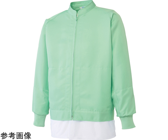 男女共用 混入だいきらい 長袖ジャケット（ポケット後加工） グリーン 5L画像