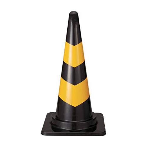 ﾄﾗｺｰﾝ 幅380mm×高さ700mm ｲｴﾛｰ/ﾌﾞﾗｯｸ 1本画像